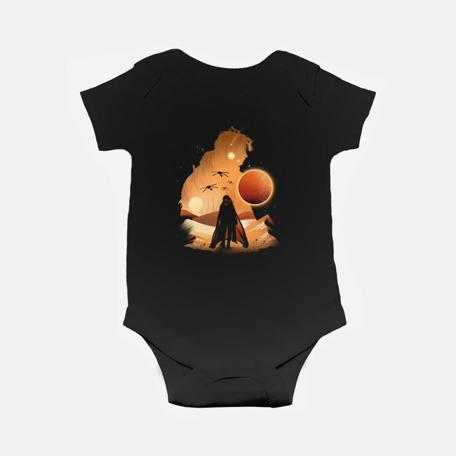 The Final Sand Battle-Baby-Basic-Onesie-dandingeroz