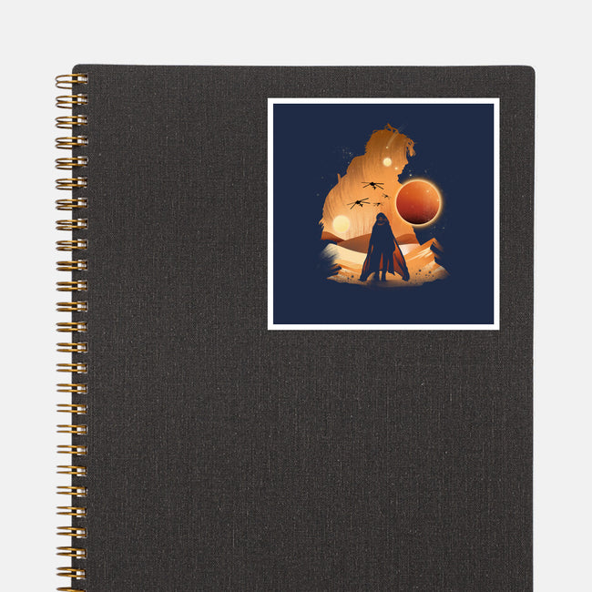 The Final Sand Battle-None-Glossy-Sticker-dandingeroz