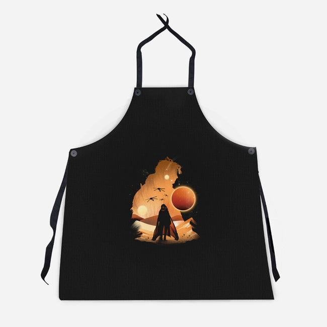 The Final Sand Battle-Unisex-Kitchen-Apron-dandingeroz