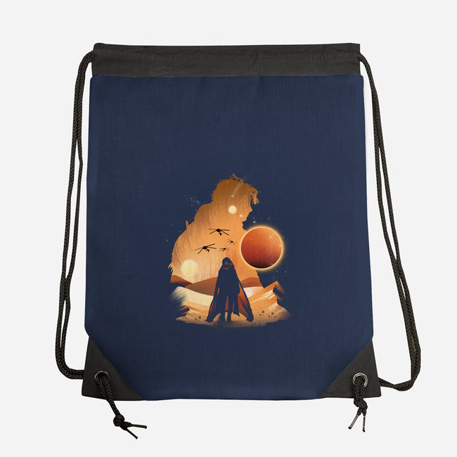 The Final Sand Battle-None-Drawstring-Bag-dandingeroz