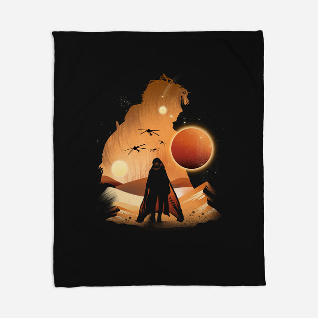 The Final Sand Battle-None-Fleece-Blanket-dandingeroz