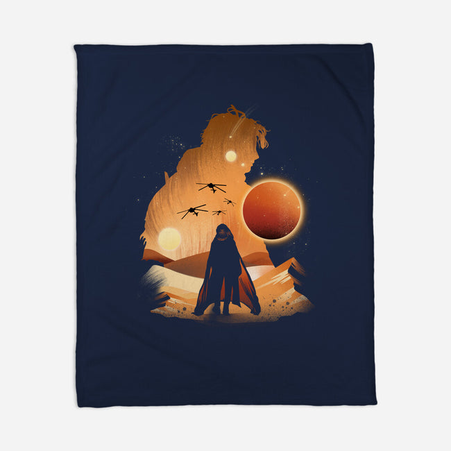 The Final Sand Battle-None-Fleece-Blanket-dandingeroz