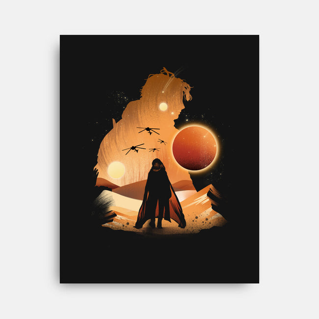 The Final Sand Battle-None-Stretched-Canvas-dandingeroz
