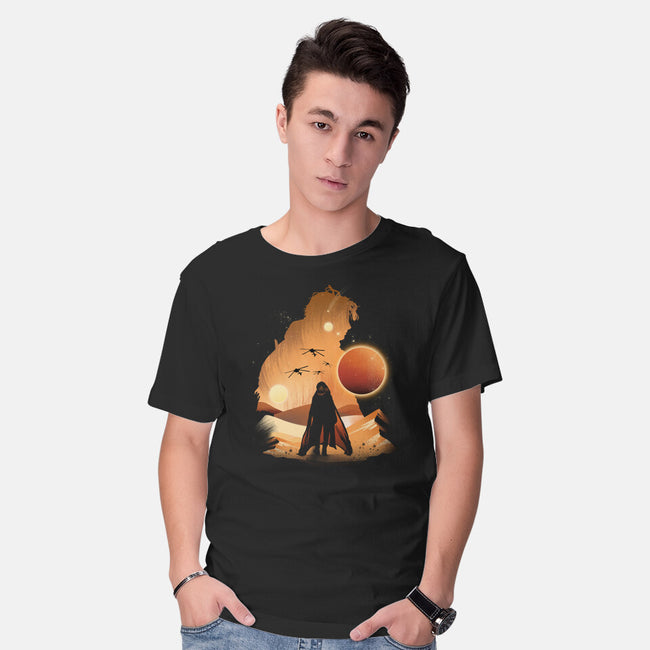 The Final Sand Battle-Mens-Basic-Tee-dandingeroz