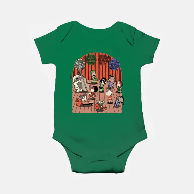 Elemental Animation Band-Baby-Basic-Onesie-Studio Mootant