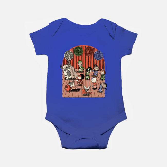 Elemental Animation Band-Baby-Basic-Onesie-Studio Mootant