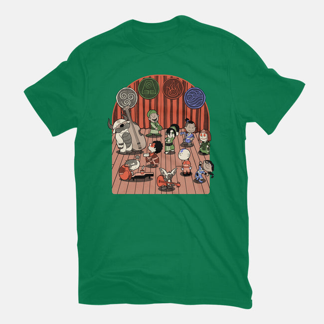 Elemental Animation Band-Womens-Fitted-Tee-Studio Mootant