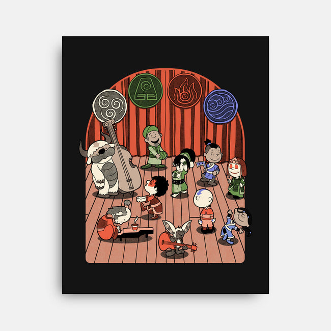 Elemental Animation Band-None-Stretched-Canvas-Studio Mootant