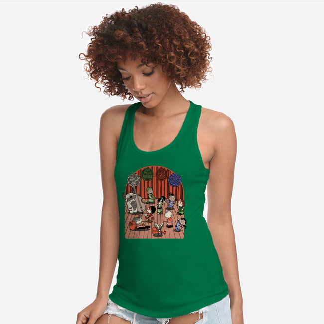 Elemental Animation Band-Womens-Racerback-Tank-Studio Mootant