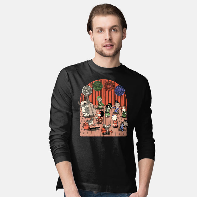 Elemental Animation Band-Mens-Long Sleeved-Tee-Studio Mootant