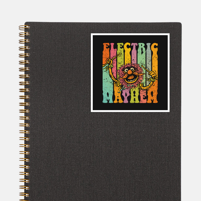 Electric Mayhem-None-Glossy-Sticker-kg07