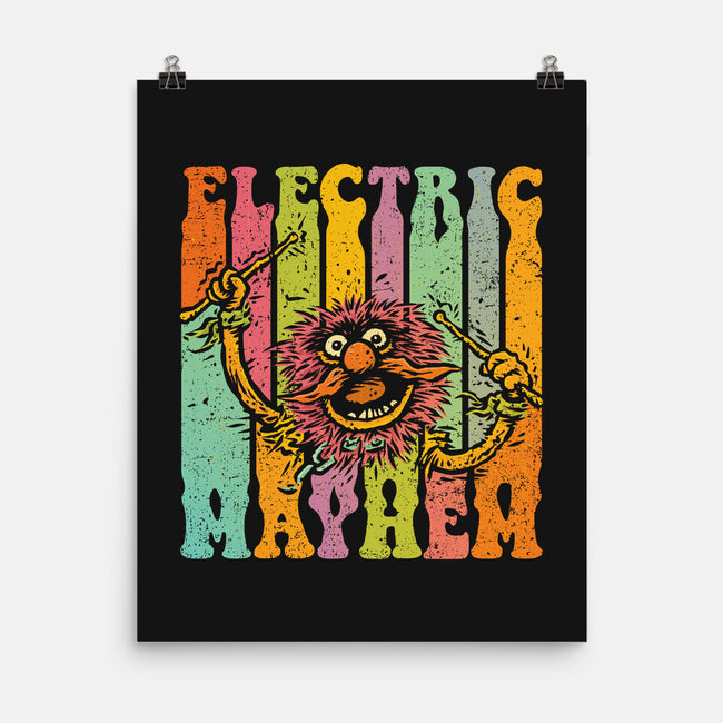 Electric Mayhem-None-Matte-Poster-kg07
