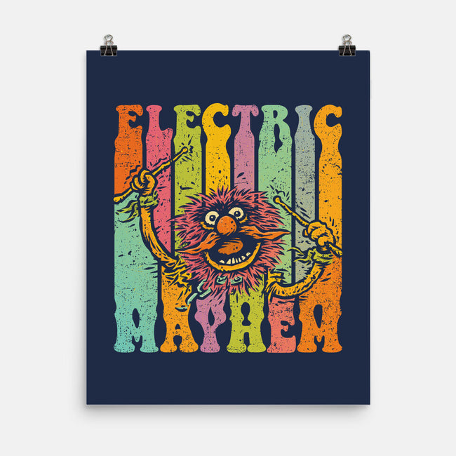 Electric Mayhem-None-Matte-Poster-kg07