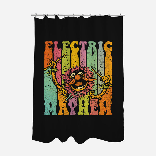 Electric Mayhem-None-Polyester-Shower Curtain-kg07