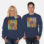 Electric Mayhem-Unisex-Crew Neck-Sweatshirt-kg07