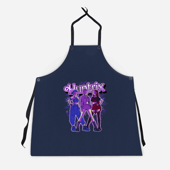 Midnight Demon Hunter-Unisex-Kitchen-Apron-Astrobot Invention