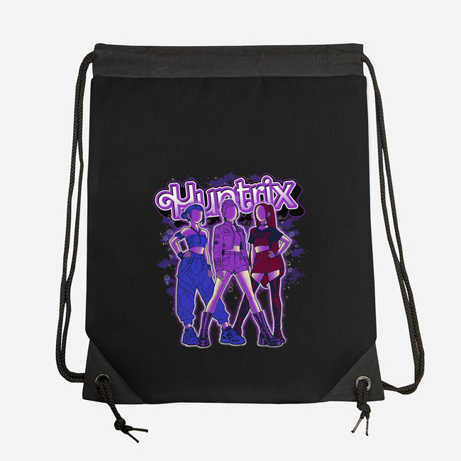 Midnight Demon Hunter-None-Drawstring-Bag-Astrobot Invention
