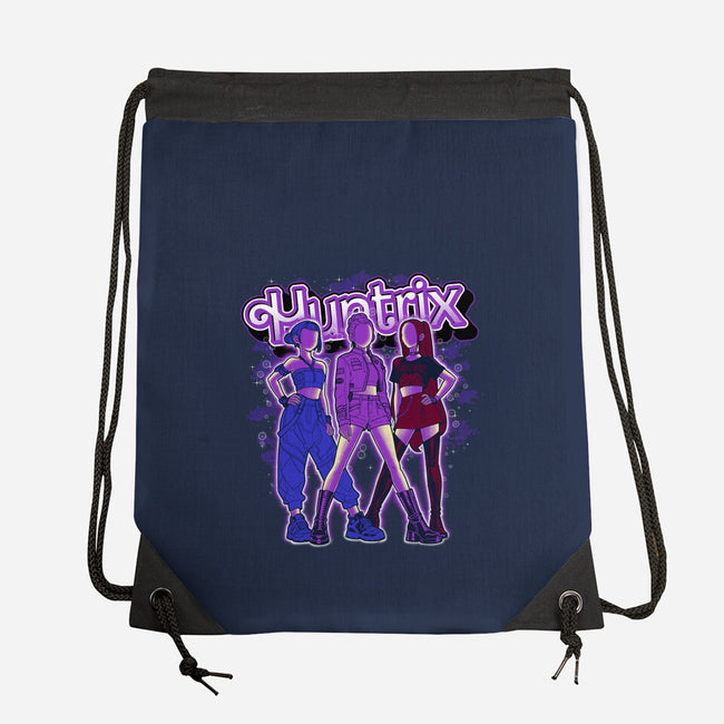 Midnight Demon Hunter-None-Drawstring-Bag-Astrobot Invention