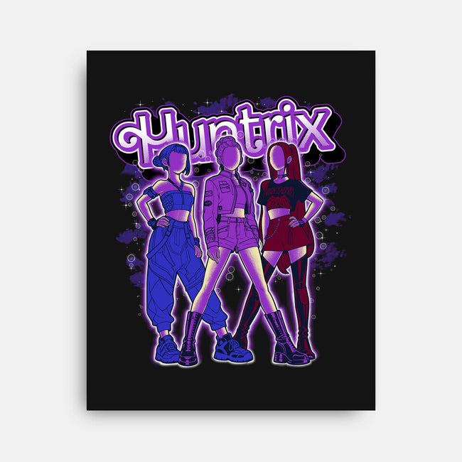 Midnight Demon Hunter-None-Stretched-Canvas-Astrobot Invention