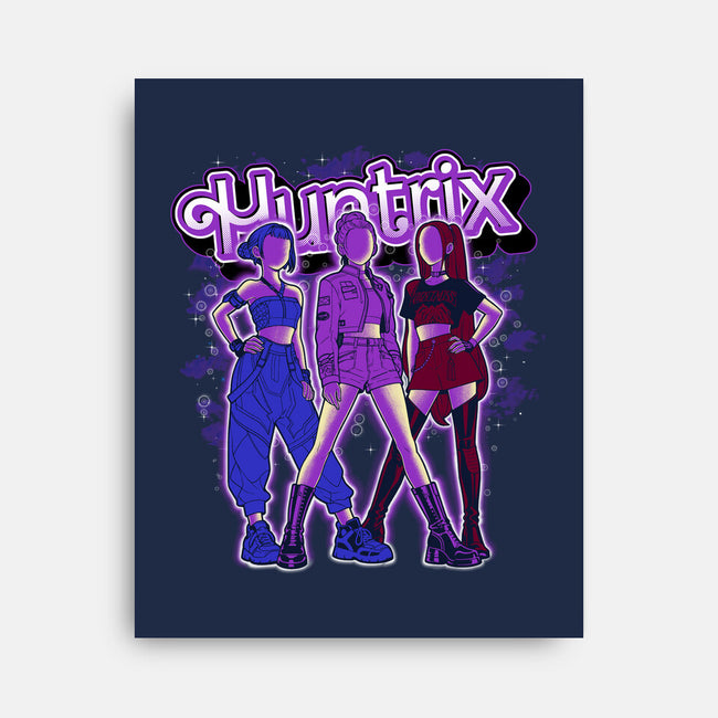 Midnight Demon Hunter-None-Stretched-Canvas-Astrobot Invention