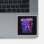 Midnight Demon Hunter-None-Glossy-Sticker-Astrobot Invention