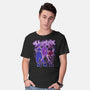 Midnight Demon Hunter-Mens-Basic-Tee-Astrobot Invention