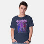 Midnight Demon Hunter-Mens-Basic-Tee-Astrobot Invention