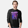 Midnight Demon Hunter-Mens-Long Sleeved-Tee-Astrobot Invention