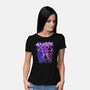 Midnight Demon Hunter-Womens-Basic-Tee-Astrobot Invention