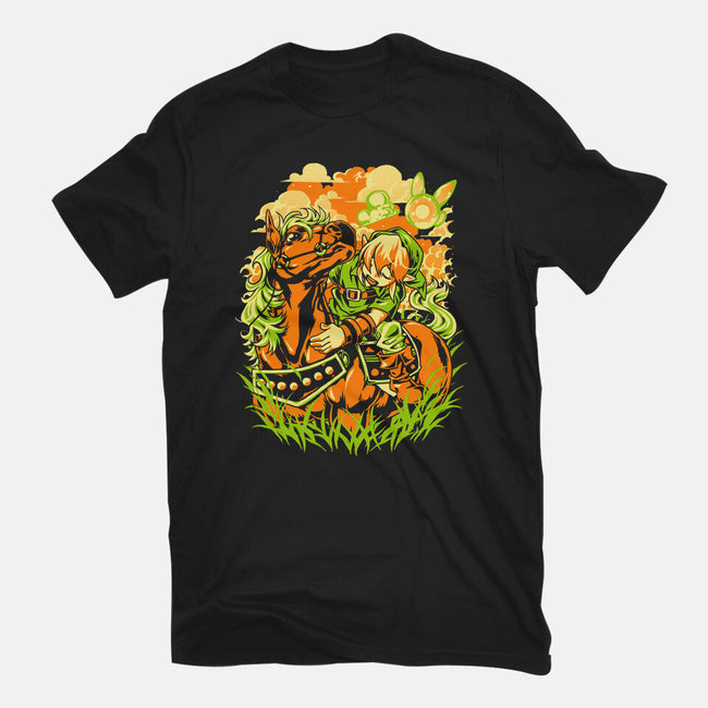 In The Fields-Womens-Fitted-Tee-Estudio Horta