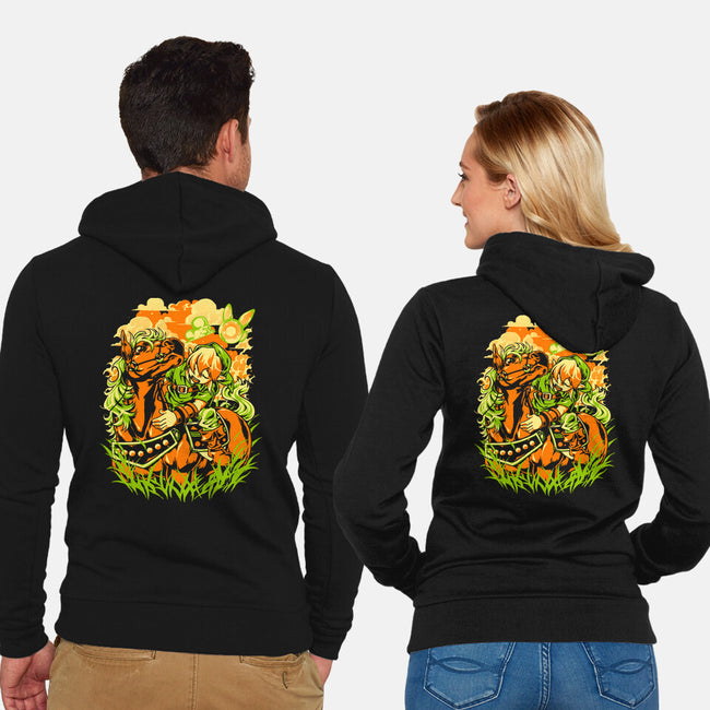 In The Fields-Unisex-Zip-Up-Sweatshirt-Estudio Horta