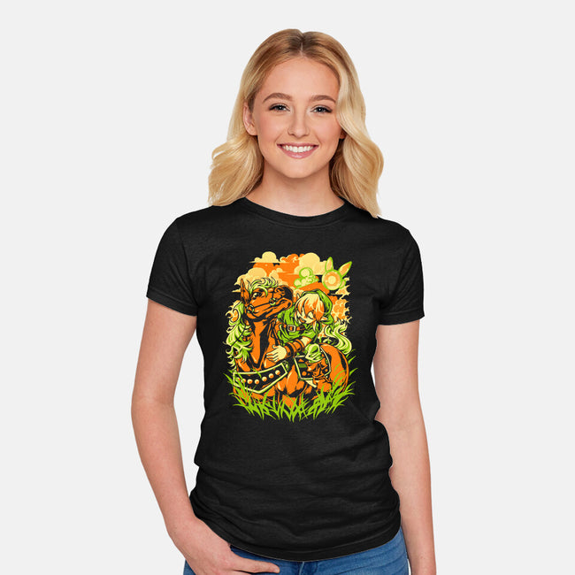 In The Fields-Womens-Fitted-Tee-Estudio Horta