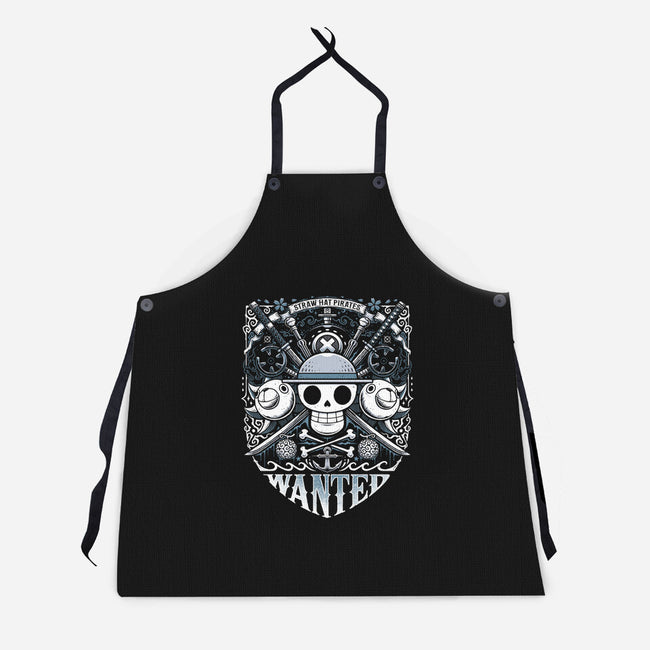 Wanted Pirates-Unisex-Kitchen-Apron-StudioM6
