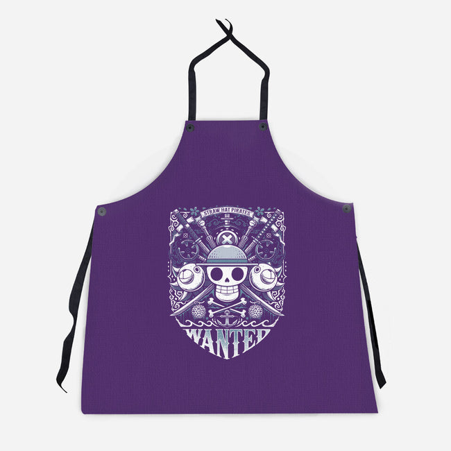 Wanted Pirates-Unisex-Kitchen-Apron-StudioM6