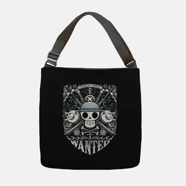 Wanted Pirates-None-Adjustable Tote-Bag-StudioM6