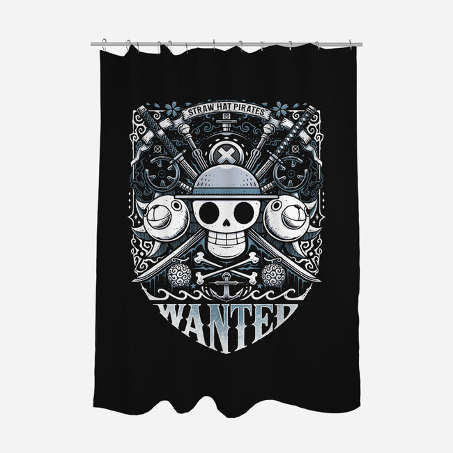Wanted Pirates-None-Polyester-Shower Curtain-StudioM6