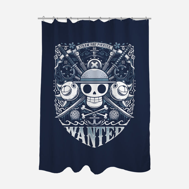 Wanted Pirates-None-Polyester-Shower Curtain-StudioM6