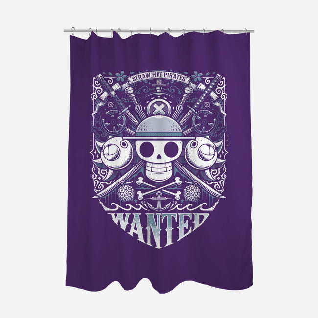 Wanted Pirates-None-Polyester-Shower Curtain-StudioM6