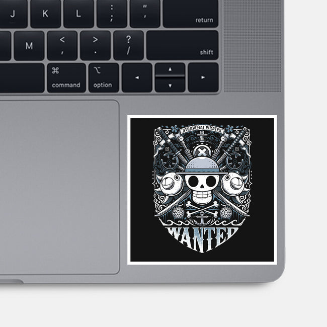 Wanted Pirates-None-Glossy-Sticker-StudioM6