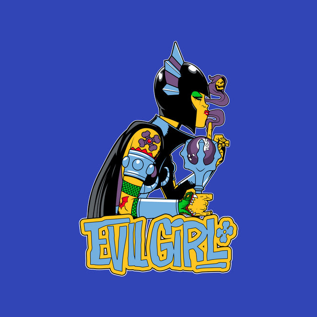 Evil Girl-Unisex-Crew Neck-Sweatshirt-boltfromtheblue