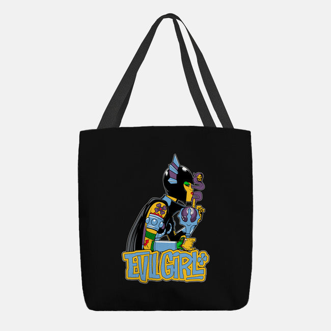 Evil Girl-None-Basic Tote-Bag-boltfromtheblue