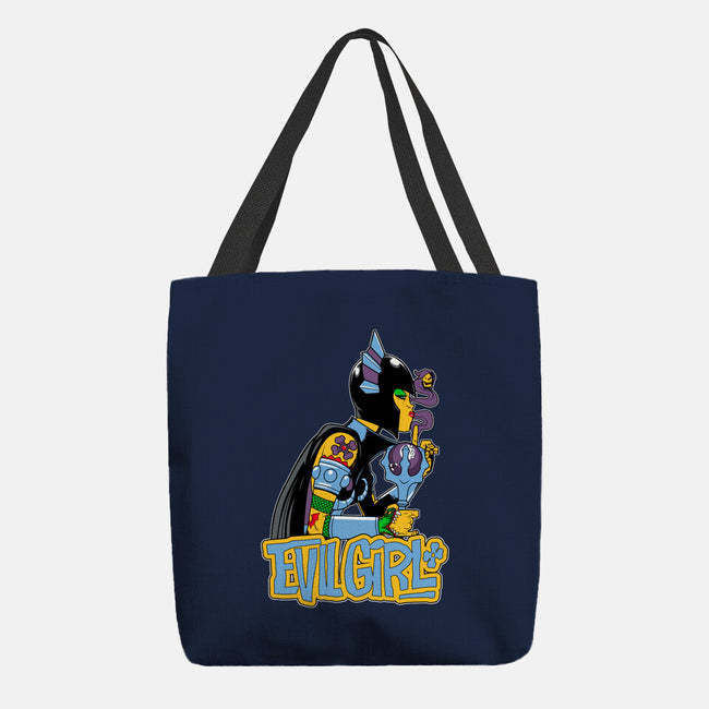 Evil Girl-None-Basic Tote-Bag-boltfromtheblue