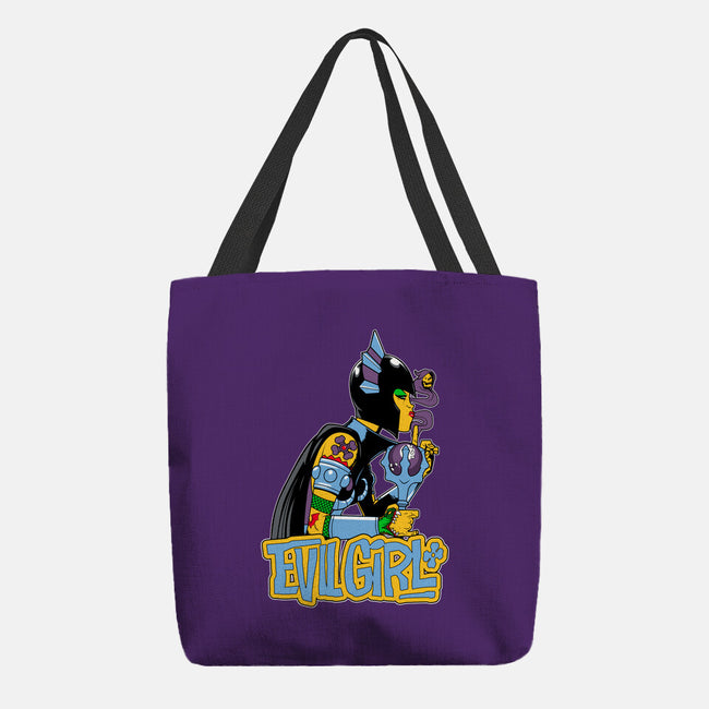 Evil Girl-None-Basic Tote-Bag-boltfromtheblue