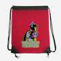 Evil Girl-None-Drawstring-Bag-boltfromtheblue