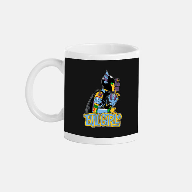 Evil Girl-None-Mug-Drinkware-boltfromtheblue