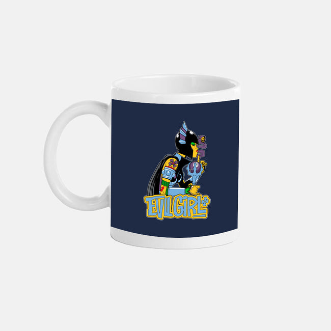 Evil Girl-None-Mug-Drinkware-boltfromtheblue