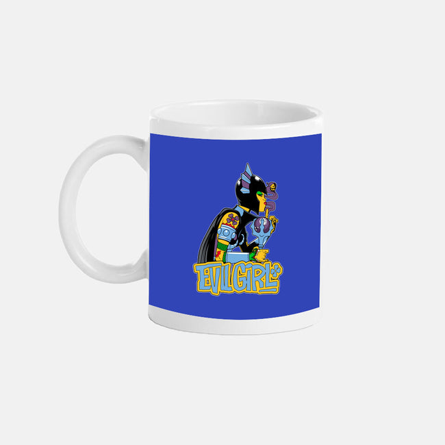 Evil Girl-None-Mug-Drinkware-boltfromtheblue