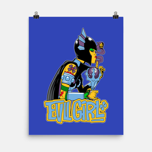 Evil Girl-None-Matte-Poster-boltfromtheblue