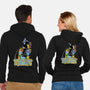 Evil Girl-Unisex-Zip-Up-Sweatshirt-boltfromtheblue