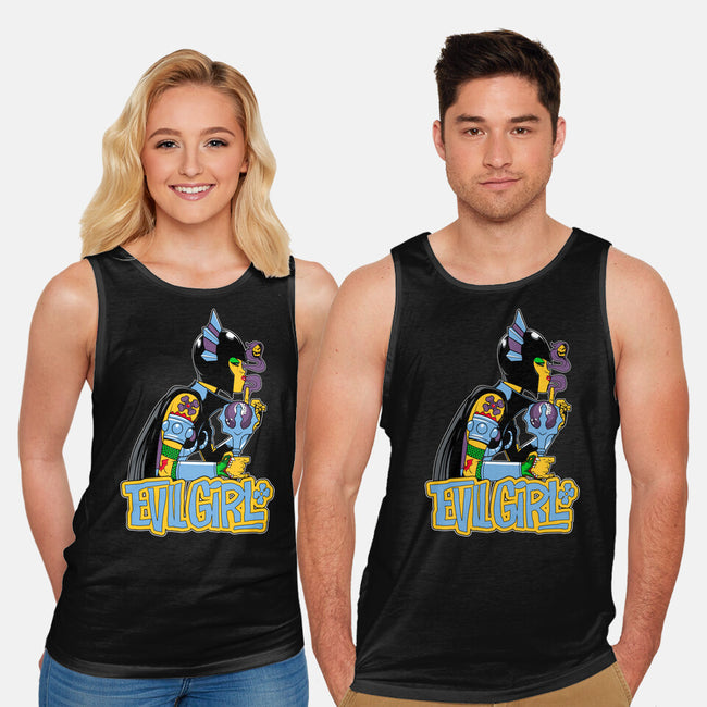 Evil Girl-Unisex-Basic-Tank-boltfromtheblue